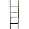 Ekena Millwork 19"W x 60"H x 3 1/2"D Vintage Farmhouse 4 Rung Ladder, Barnwood Decor Collection, Pebble Grey DECR019X060X04LDRPG - alternate 5